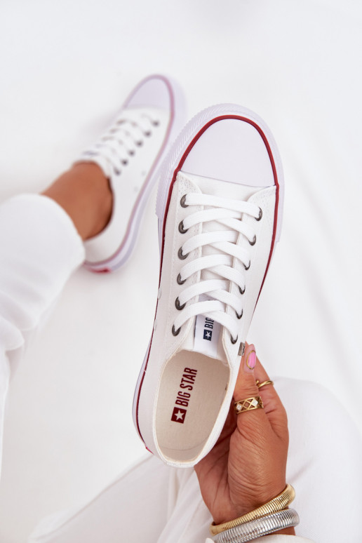 Zapatos de ocio Bajo Big Star DD274A232 el color blanco Zapatos de ocio Bajo Big Star DD274A232 el color blanco