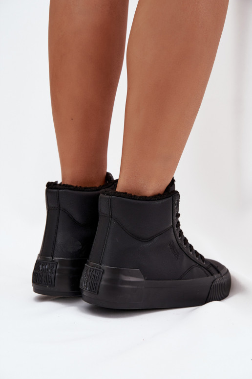 calentamiento Zapatos de ocio con una plataforma Big Star OO274796 de color negro