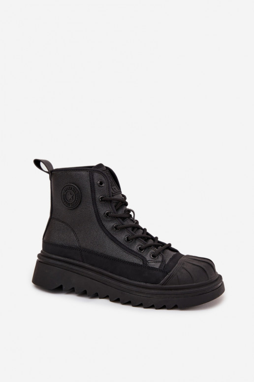 zapatos de ocio con suela Femenino calentamiento Big Star OO274A355 de color negro