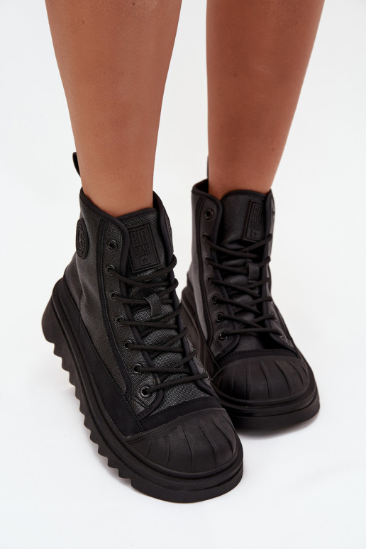 zapatos de ocio con suela Femenino calentamiento Big Star OO274A355 de color negro