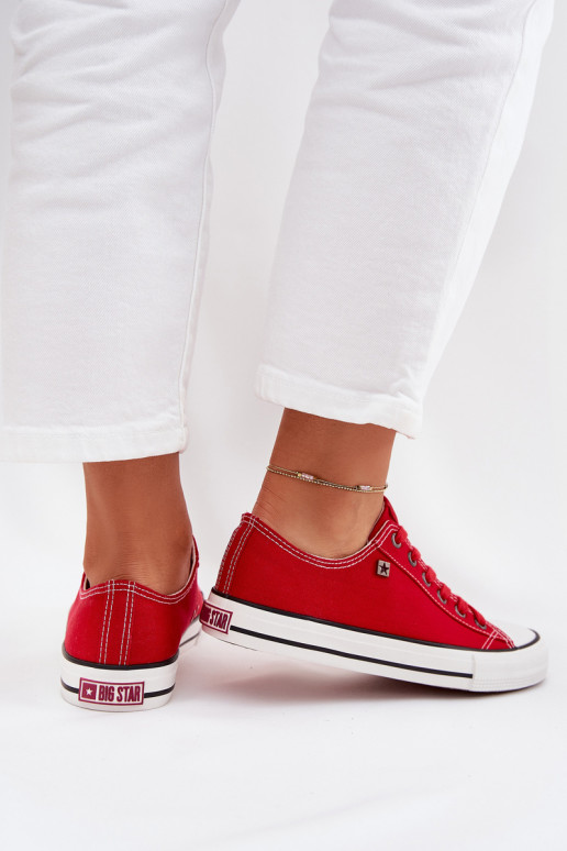 Zapatos de ocio Bajo Big Star DD274A234 color rojo