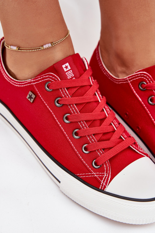Zapatos de ocio Bajo Big Star DD274A234 color rojo