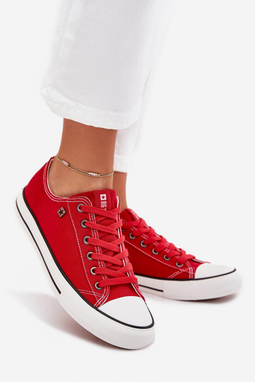 Zapatos de ocio Bajo Big Star DD274A234 color rojo