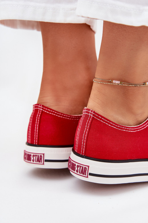 Zapatos de ocio Bajo Big Star DD274A234 color rojo