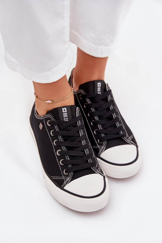 Zapatos de ocio Bajo Big Star DD274A236 de color negro