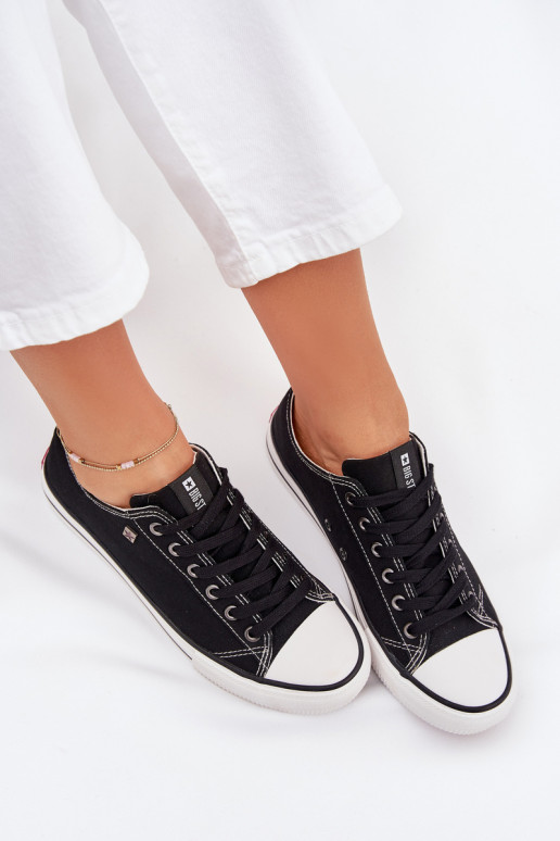 Zapatos de ocio Bajo Big Star DD274A236 de color negro