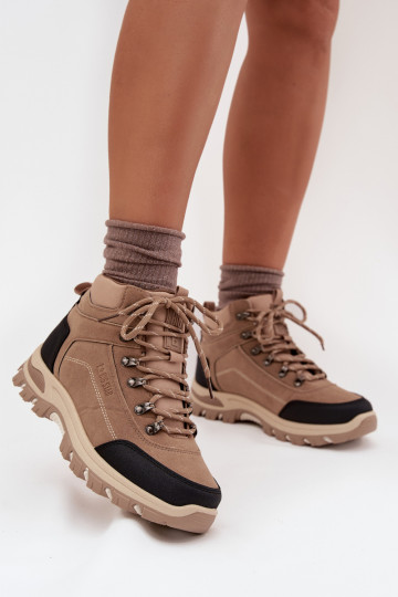 botas de montaña Femenino Big Star SS274095 beige 2