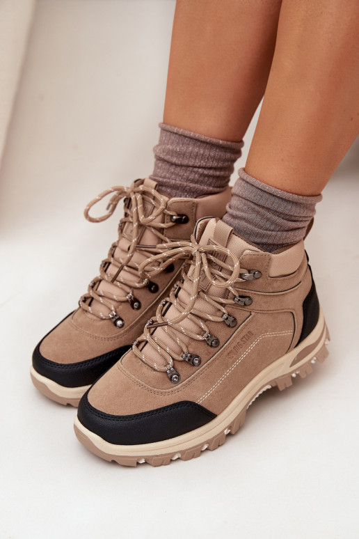 botas de montaña Femenino Big Star SS274095 beige botas de montaña Femenino Big Star SS274095 beige