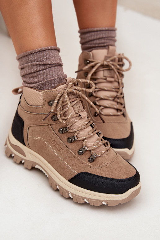 botas de montaña Femenino Big Star SS274095 beige botas de montaña Femenino Big Star SS274095 beige