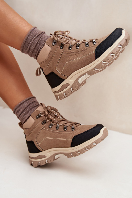 botas de montaña Femenino Big Star SS274095 beige botas de montaña Femenino Big Star SS274095 beige