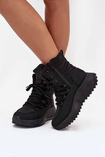 Botas de nieve Femenino Al castillo Big Star SS274059 de color negro 2