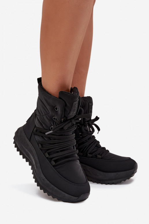 Botas de nieve Femenino Al castillo Big Star SS274059 de color negro