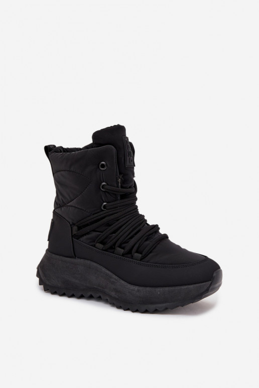 Botas de nieve Femenino Al castillo Big Star SS274059 de color negro