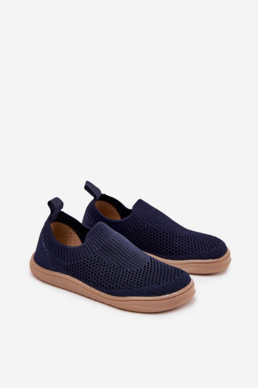 Zapatillas sin cordones Barefoot Infantil Milami azul oscuro Tiene queriselle
