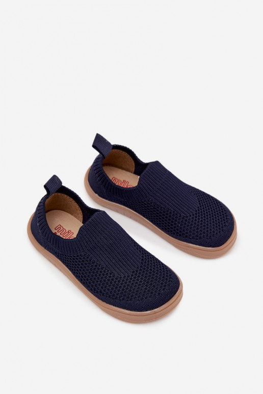 Zapatillas sin cordones Barefoot Infantil Milami azul oscuro Tiene queriselle