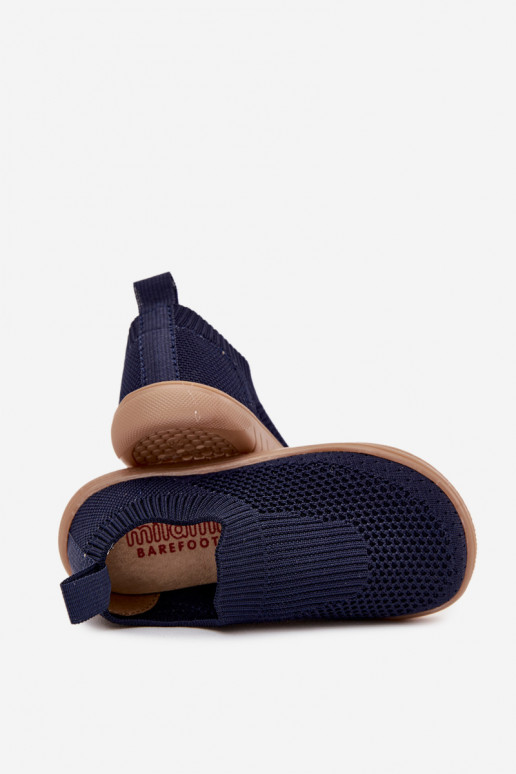 Zapatillas sin cordones Barefoot Infantil Milami azul oscuro Tiene queriselle