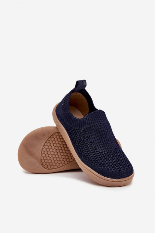 Zapatillas sin cordones Barefoot Infantil Milami azul oscuro Tiene queriselle