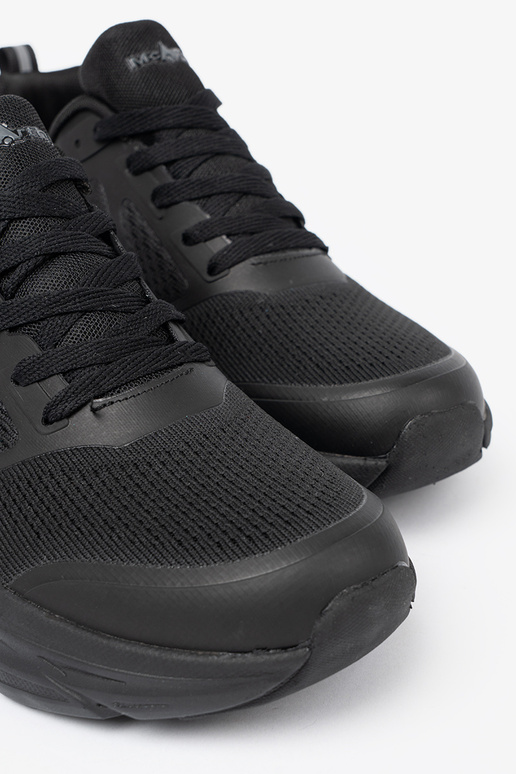 de color negro zapatos deportivos hombres con malla McArthur