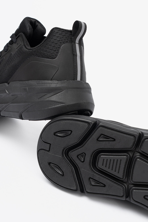 de color negro zapatos deportivos hombres con malla McArthur