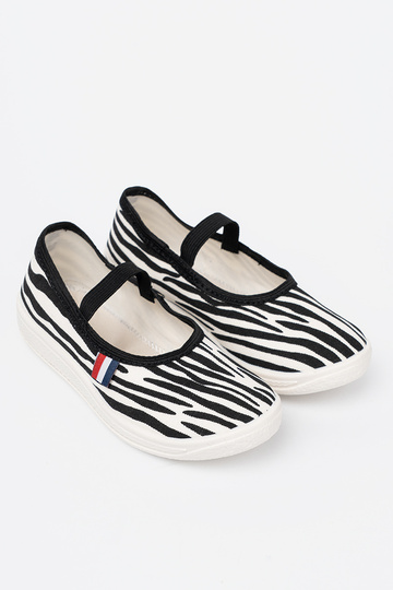 Negro yel color blanco la luz zapatos corchete z motyAem zebry