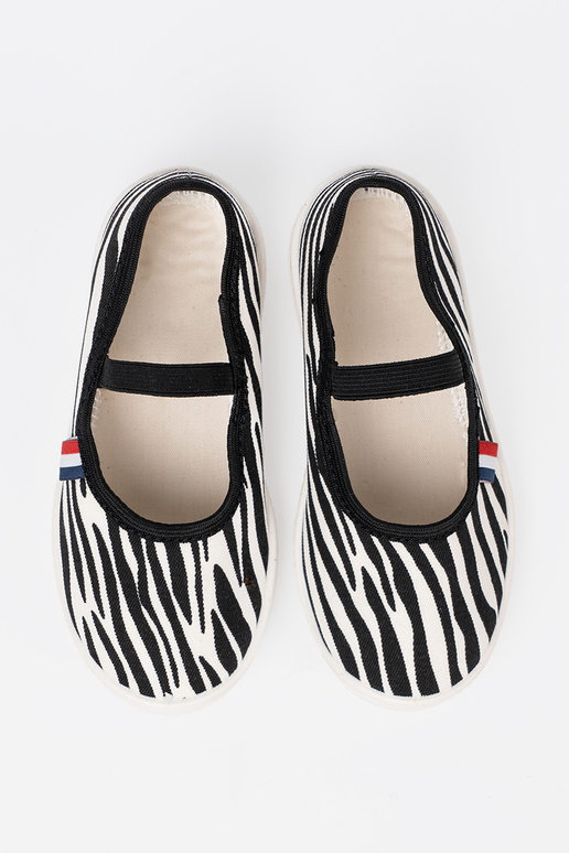 Negro yel color blanco la luz zapatos corchete z motyAem zebry