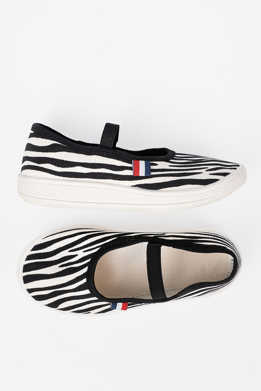 Negro yel color blanco la luz zapatos corchete z motyAem zebry