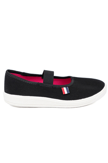  de color negro zapatos z flexiblem paskiem 2