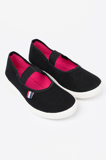 de color negro zapatos z flexiblem paskiem
