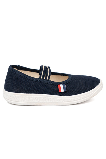 color azul zapatos z flexiblem paskiem 2