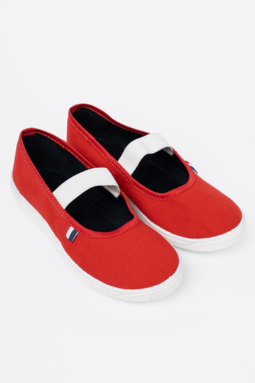 Rojo zapatos z flexiblem paskiem