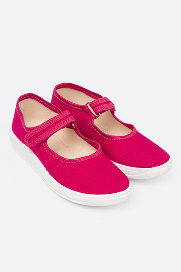 Zapatillas niños velcroy color rosa