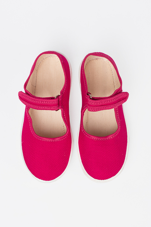 Zapatillas niños velcroy color rosa