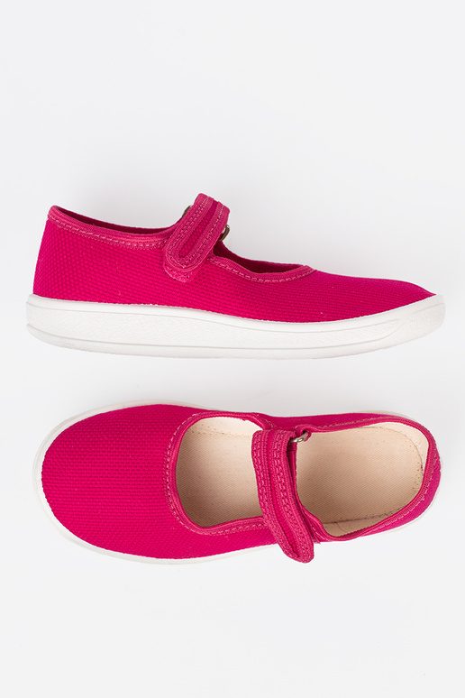 Zapatillas niños velcroy color rosa