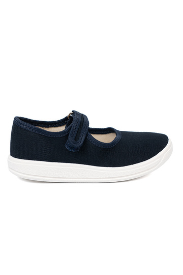 Zapatillas niños velcroy color azul 2