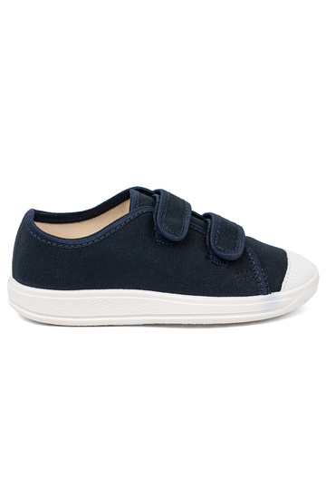 azul oscuro zapatos niños velcroy 2