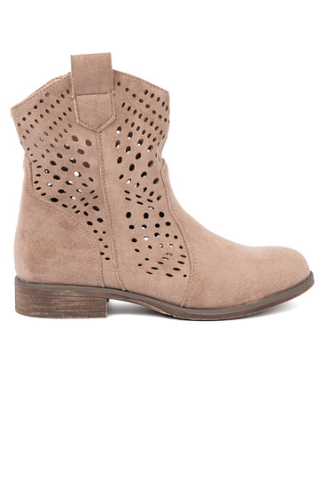 beige zapatos calado A koAbojskim stylu 2