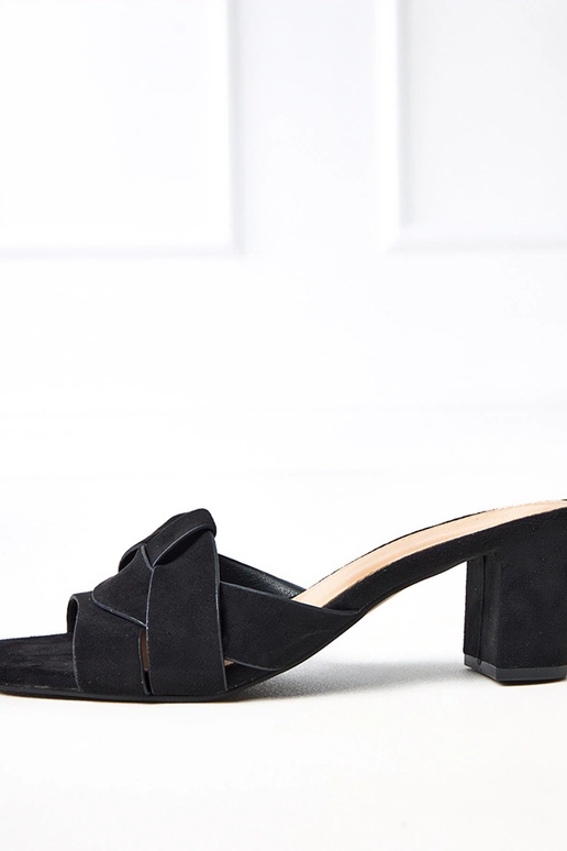 Zapatillas de casa clásicas negras de...