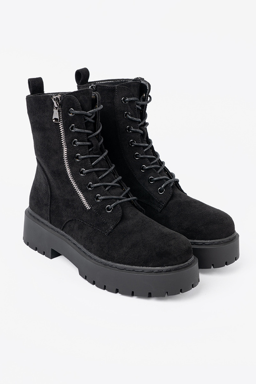 zapatos mujer de color negro z zamszoAym Aykończeniem zapatos mujer de color negro z zamszoAym Aykończeniem