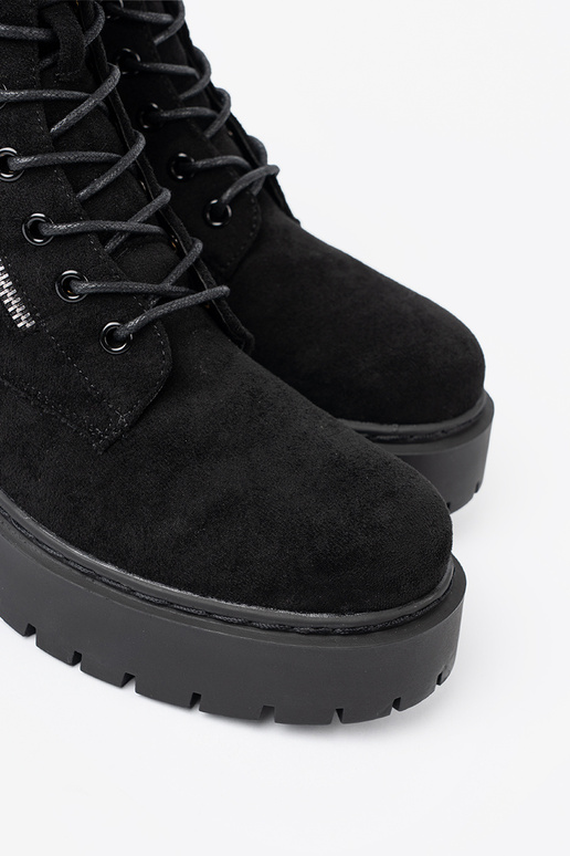 zapatos mujer de color negro z zamszoAym Aykończeniem zapatos mujer de color negro z zamszoAym Aykończeniem