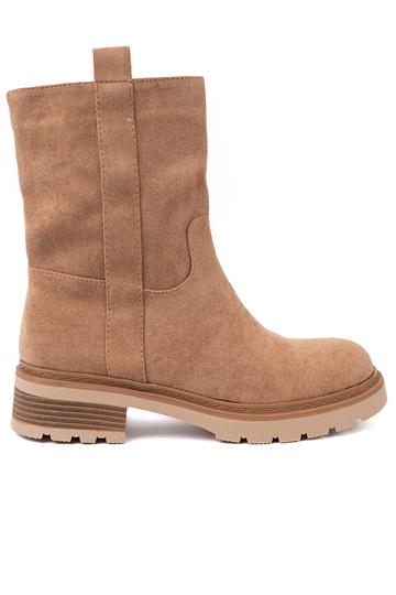 Minimalistyczne zapatos kameloAe z miękkiego zamszu 2