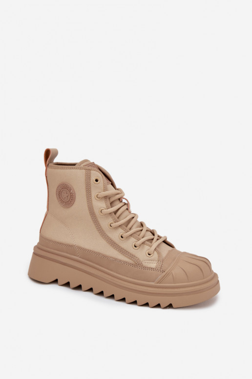 zapatos de ocio con suela Femenino calentamiento Big Star OO274A356 beige