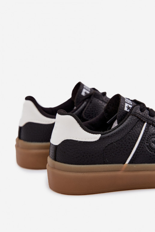 Zapatillas modelo zapatos. Infantil Big Star SS374025 de color negro