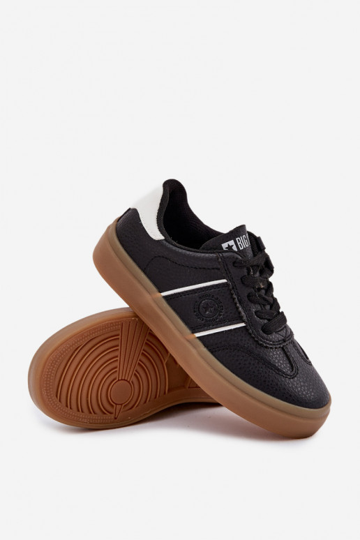 Zapatillas modelo zapatos. Infantil Big Star SS374025 de color negro