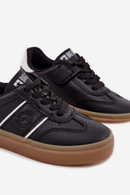 Zapatillas modelo zapatos. Infantil Big Star SS374025 de color negro