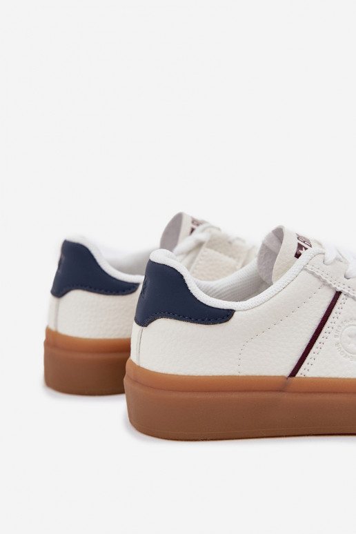 Zapatillas modelo zapatos. Infantil Big Star SS374024 el color blanco