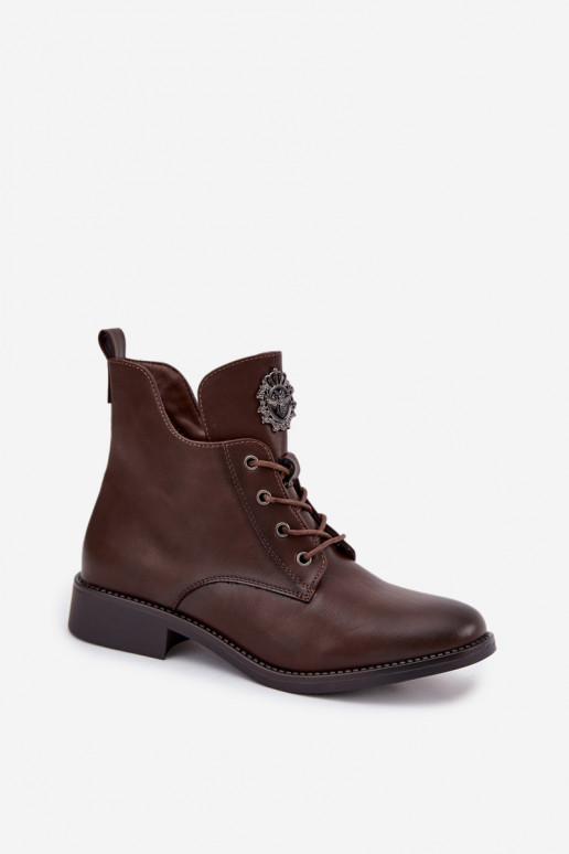 zapatos de tacón bajo para mujer con tacones anchos Con decoraciones Detalem calentamiento color marrón Cylira zapatos de tacón bajo para mujer con tacones anchos Con decoraciones Detalem calentamiento color marrón Cylira