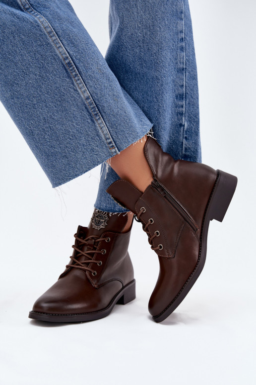 zapatos de tacón bajo para mujer con tacones anchos Con decoraciones Detalem calentamiento color marrón Cylira zapatos de tacón bajo para mujer con tacones anchos Con decoraciones Detalem calentamiento color marrón Cylira
