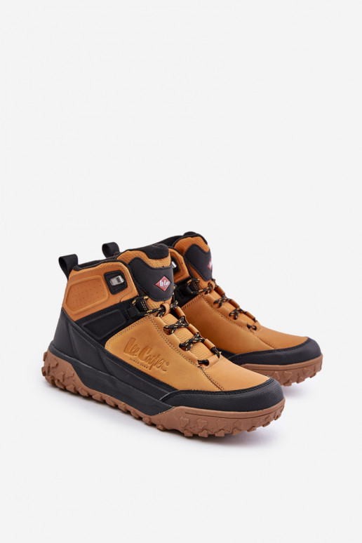 calentamiento Tiene quesculino botas de montaña Lee Cooper LCJ-24-01-2938 color marrón calentamiento Tiene quesculino botas de montaña Lee Cooper LCJ-24-01-2938 color marrón