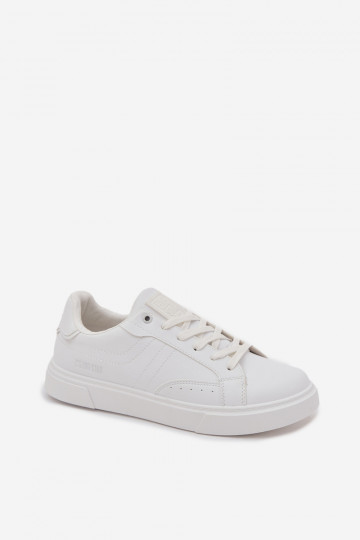 Zapatillas deportivas para hombre de piel sintética "Big Star OO174118" en color blanco