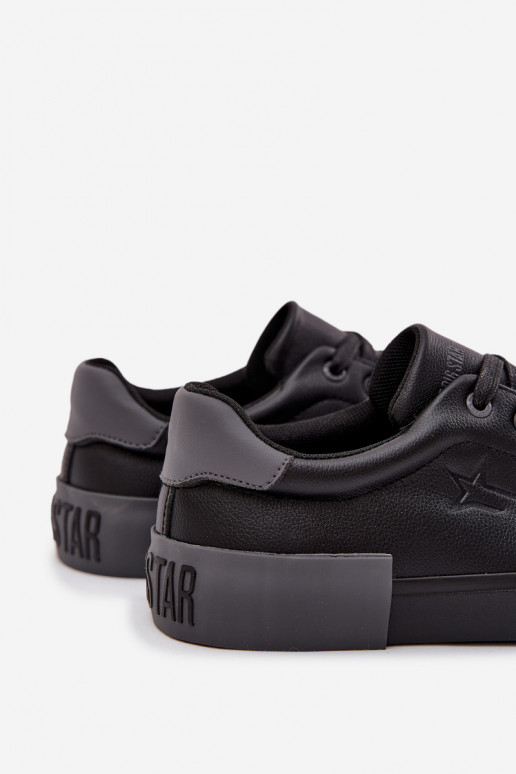 Tiene quesculino zapatos casuales Eko Piel Big Star OO174019 de color negro